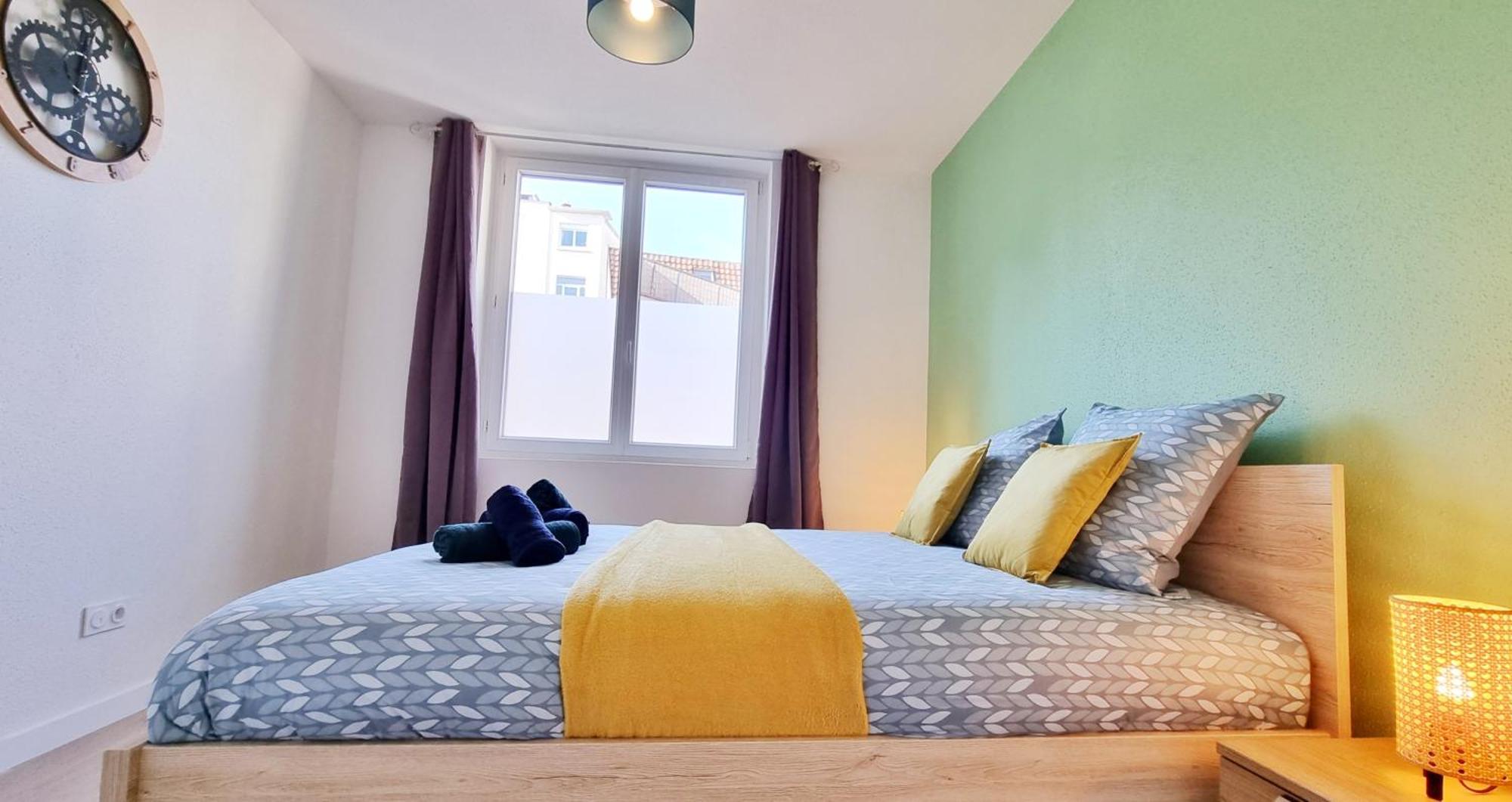 La Residence Evasion 3 - Original - Gare - Wifi - Relax Bnb Mulhouse Rom bilde